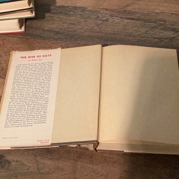 Vintage book lot with dust jackets decorative or fun reads book club edition - Picture 9 of 14